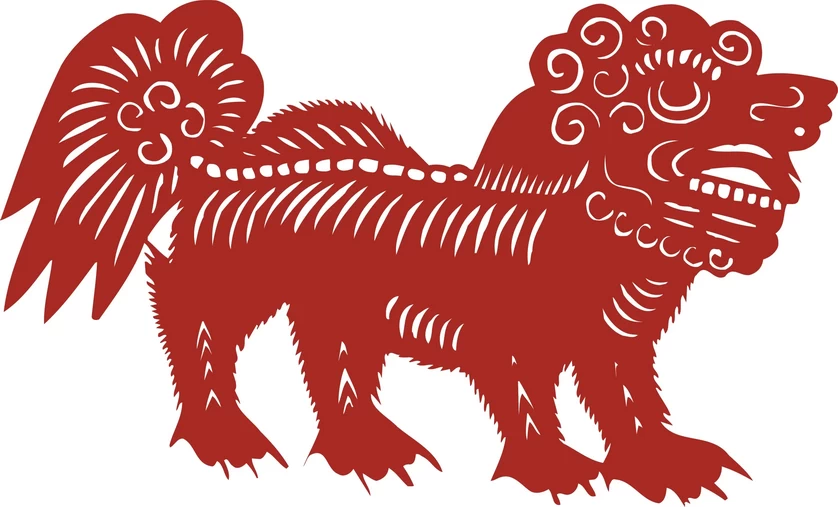 中国风中式传统喜庆民俗人物动物窗花剪纸插画边框AI矢量PNG素材【777】